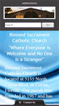 Mobile Screenshot of blessedsacramentcocoa.org